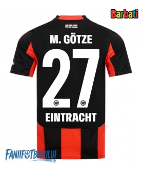 Eintracht Frankfurt Mario Gotze #27 Tricou Fotbal Replică 2025-26 Barbati Acasa